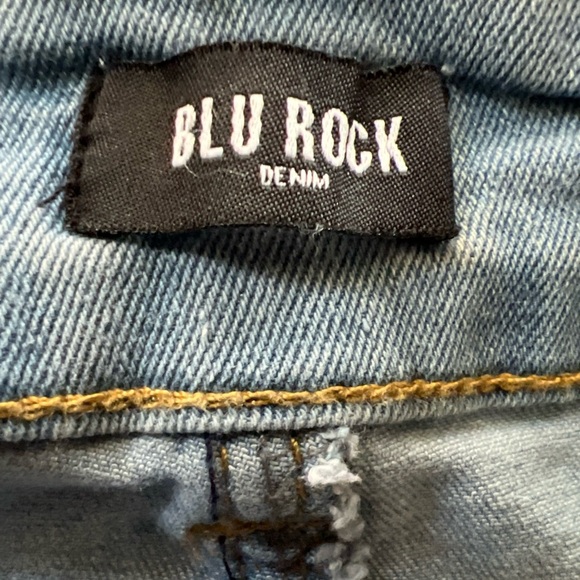 Blu Rock Denim Jeans Men's 36x31 Blue Flex Jeans Slim Fit Stretch Straight Leg - Picture 10 of 15